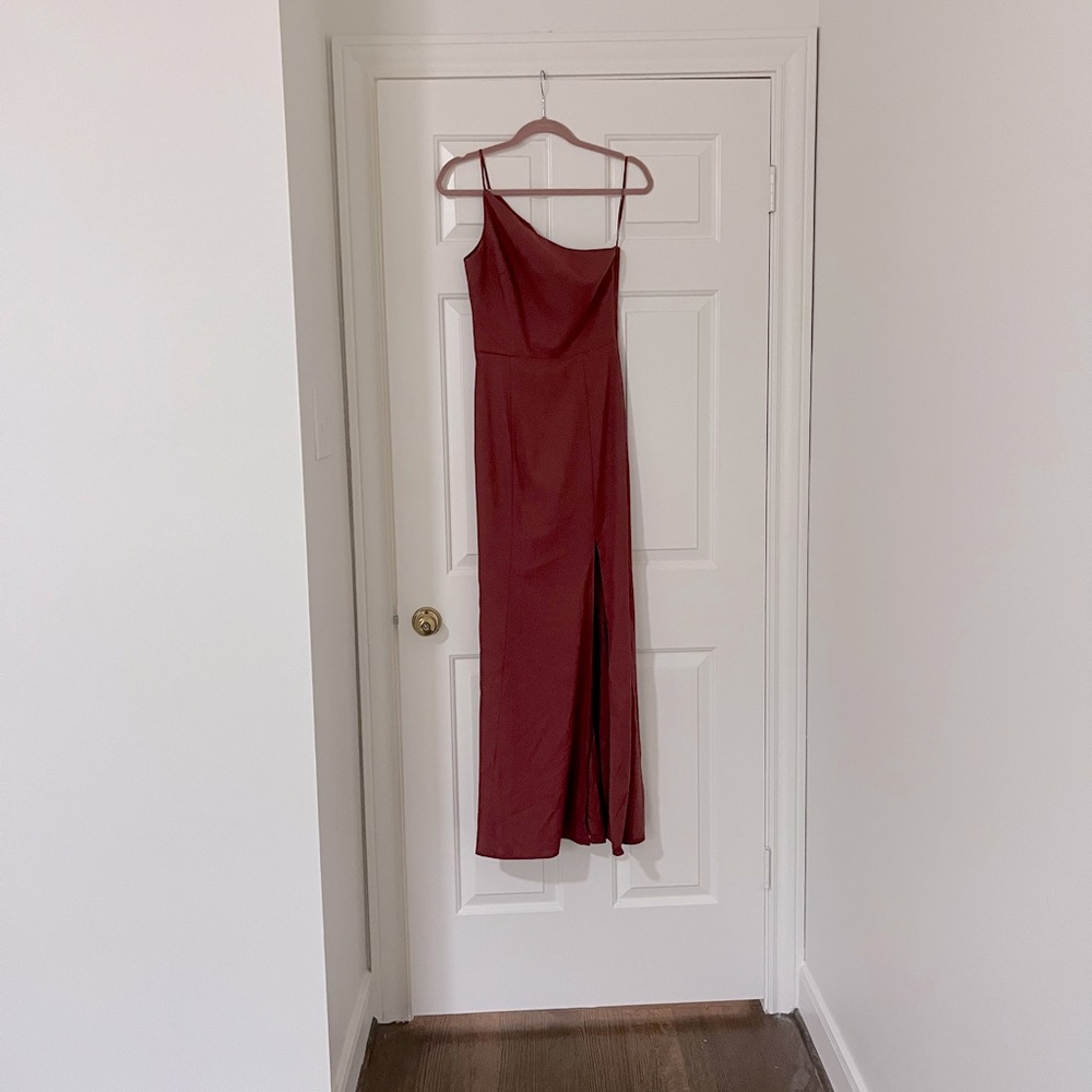 Amsale - Sloan Bridesmaid dress - Cayenne